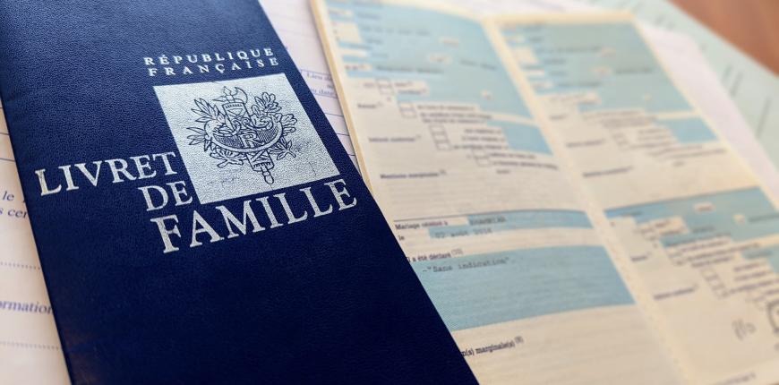 Livret de famille acte de décès