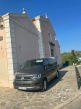 Camion TMF devant église en Italie